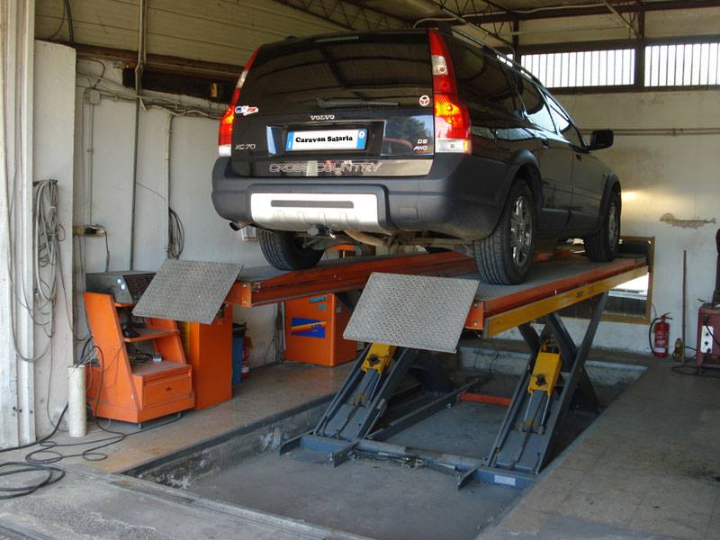 Revisioni auto e moto, Caravan Salaria